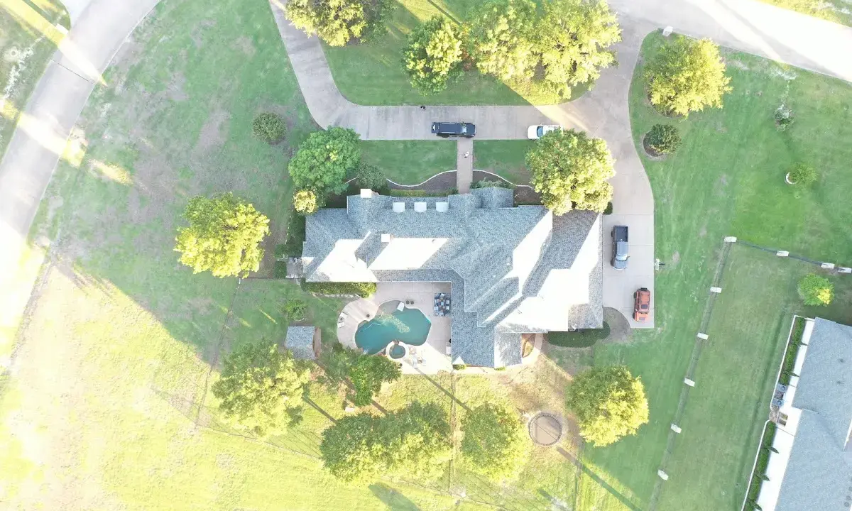 New shingle roof installation on a home in Topanga